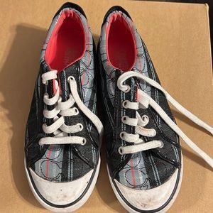 Coach brand Barrett tartan sneakers-Sz 7.5